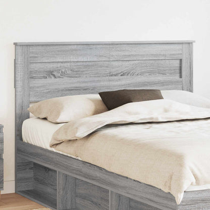 Testiera Grigio Sonoma 150 cm Legno multistrato