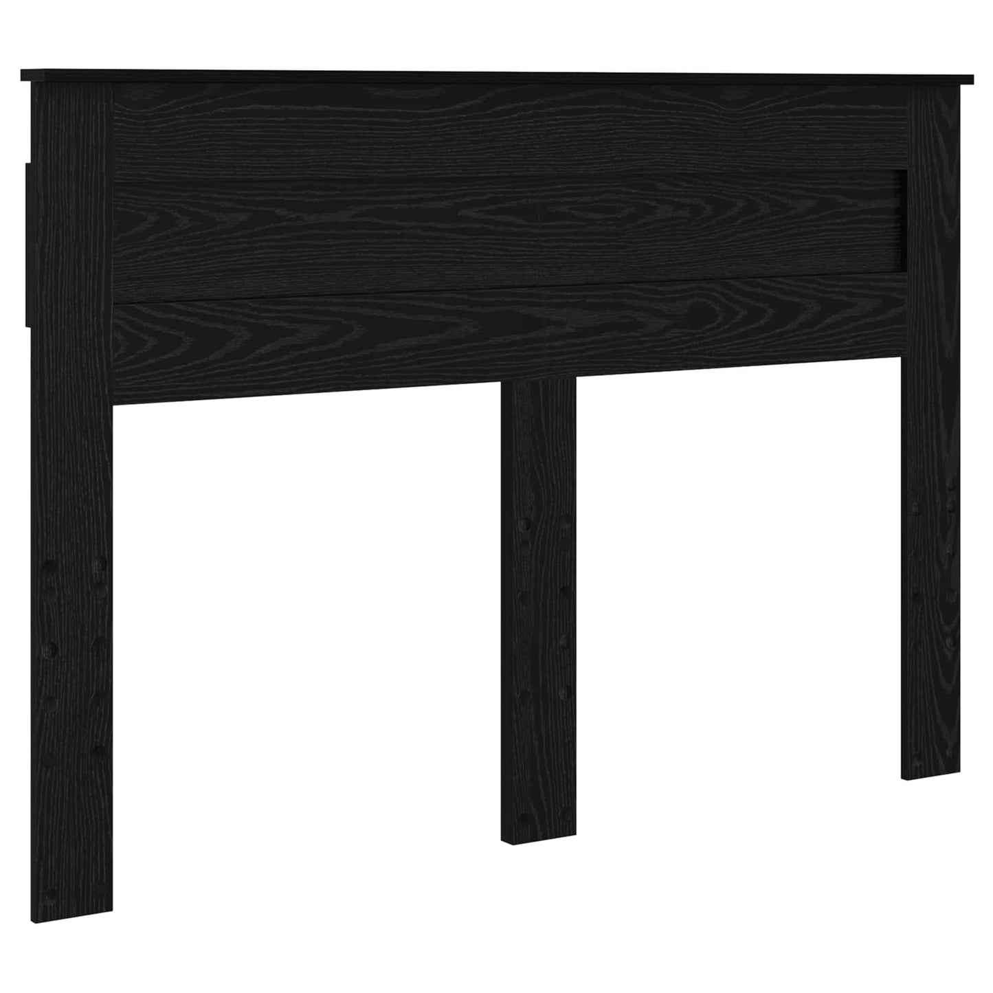 Testiera Rovere Nero 140 cm Legno multistrato