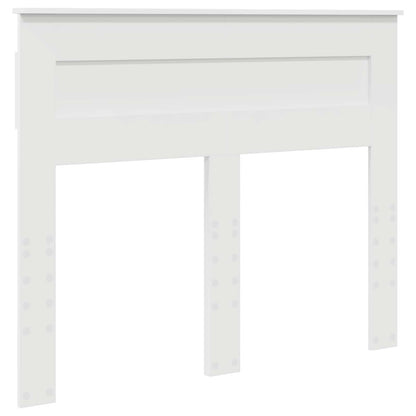 Testiera Bianco 135 cm Legno multistrato