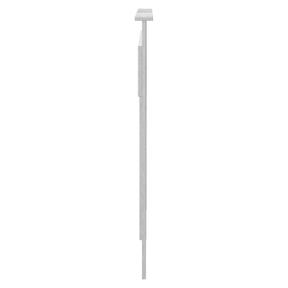 Testiera Grigio cemento 135 cm Legno multistrato