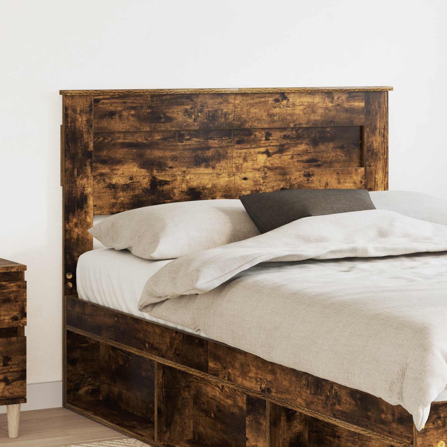 Testiera Rovere fumÃ© 135 cm Legno multistrato
