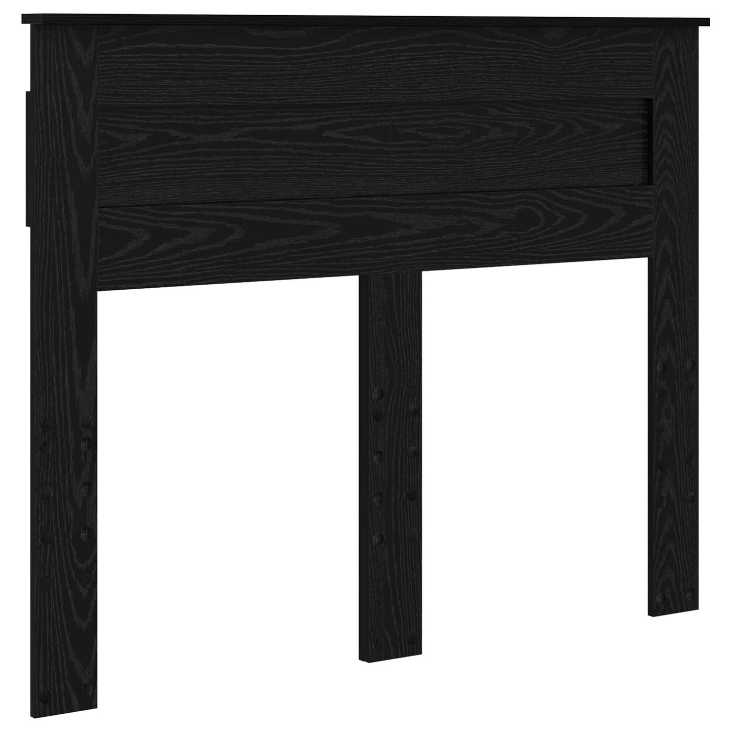 Testiera Rovere Nero 120 cm Legno multistrato