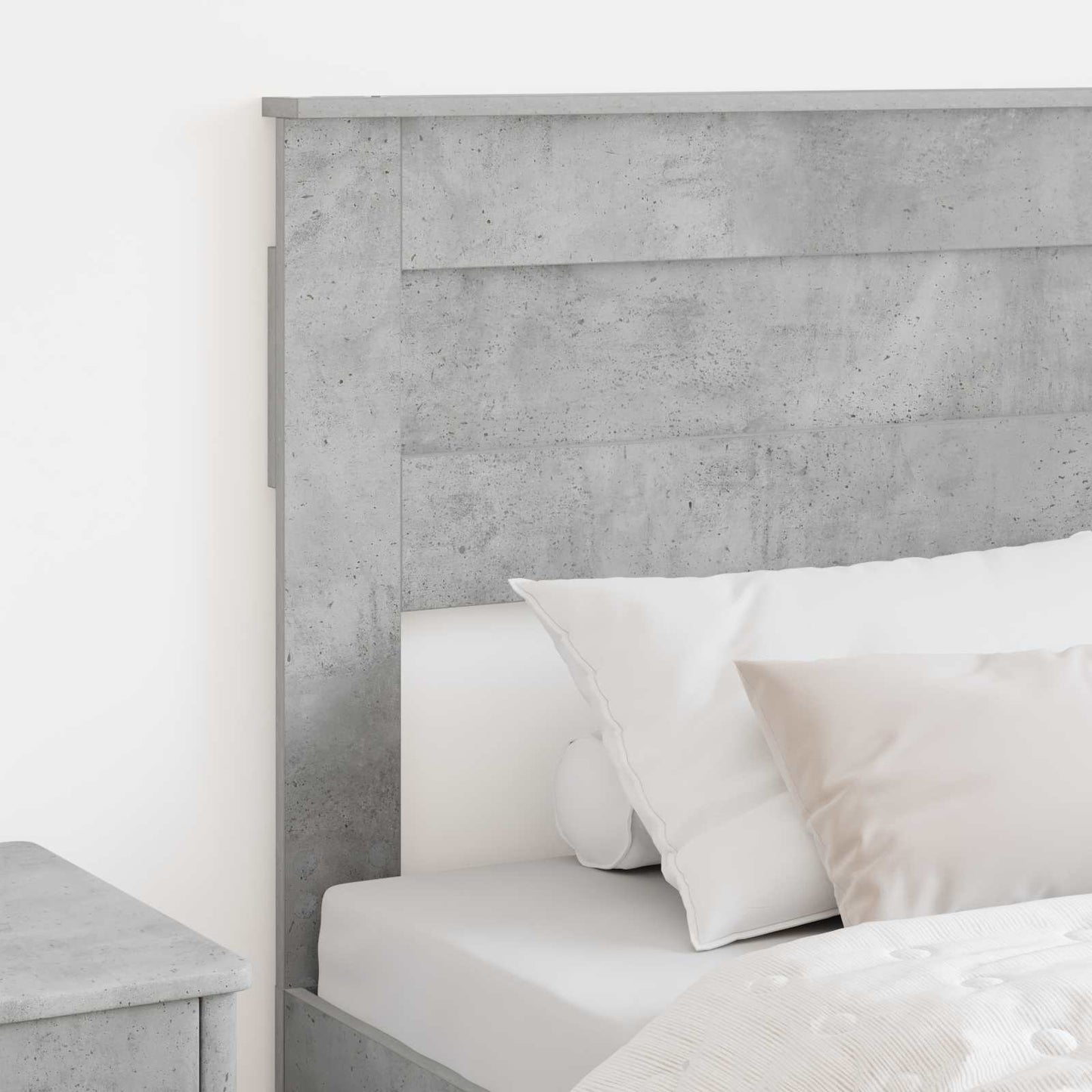 Testiera Grigio cemento 100 cm Legno multistrato