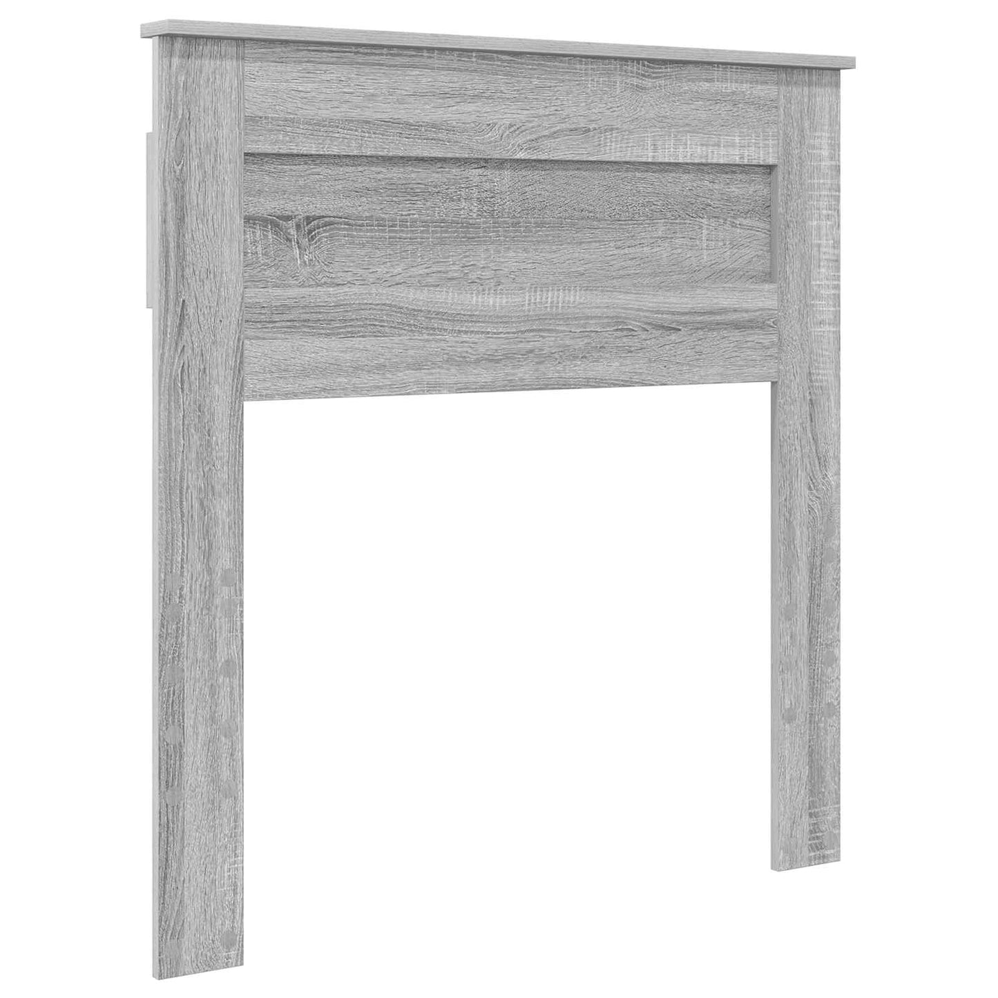 Testiera Grigio Sonoma 100 cm Legno multistrato