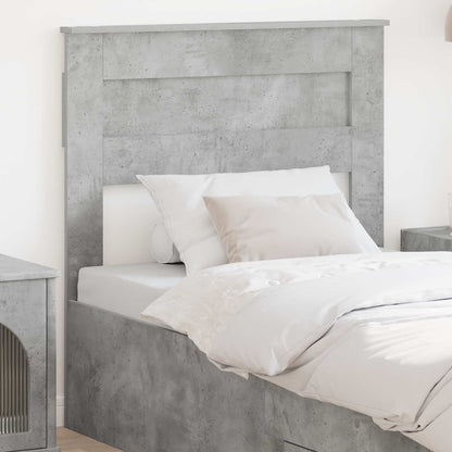 Testiera Grigio cemento 90 cm Legno multistrato