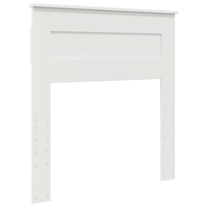 Testiera Bianco 80 cm Legno multistrato