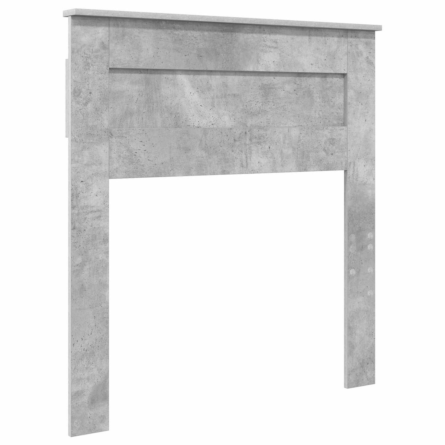 Testiera Grigio cemento 80 cm Legno multistrato