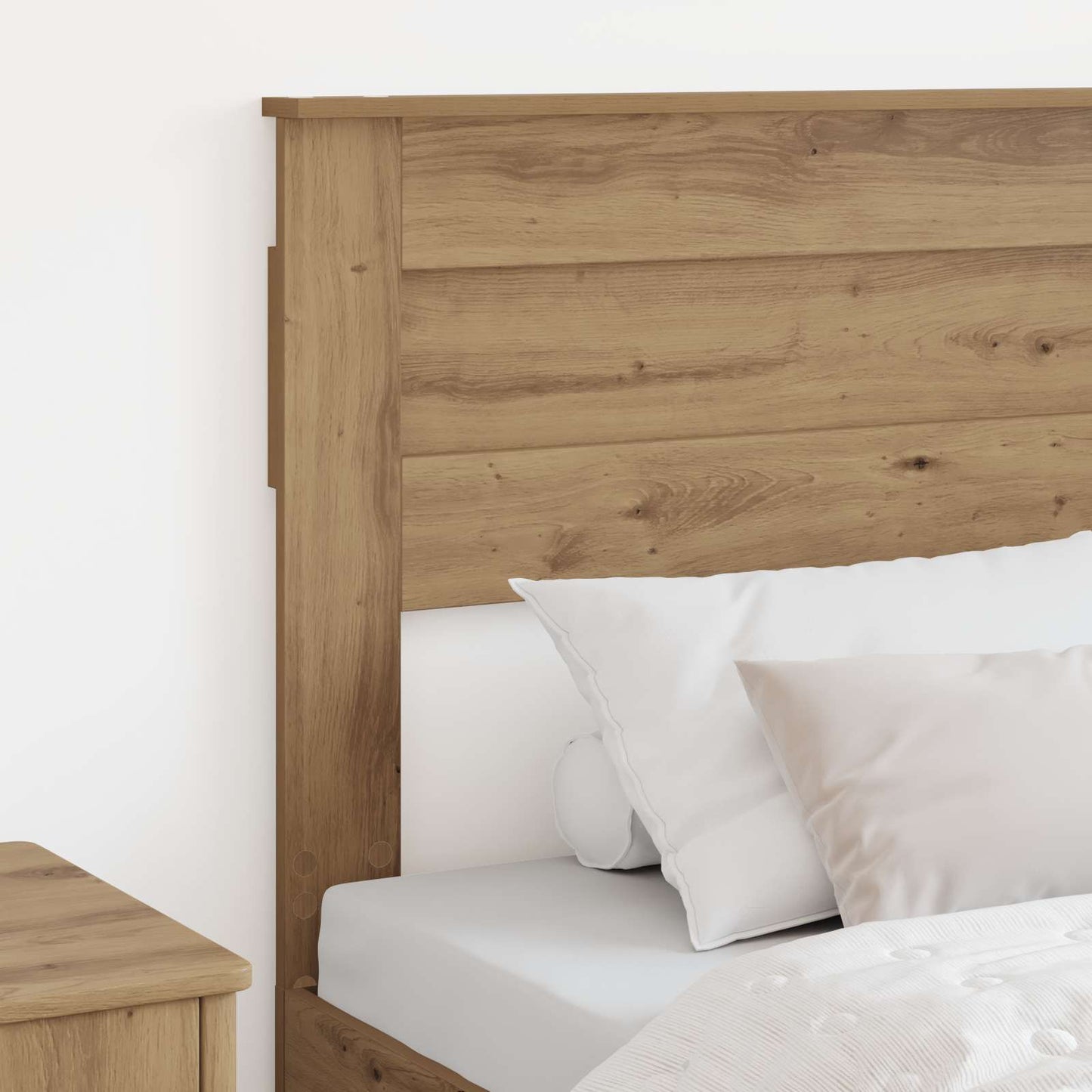 Testiera Rovere artigianale 80 cm Legno multistrato