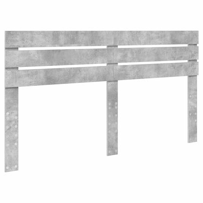 Testiera Grigio cemento 180 cm Legno multistrato