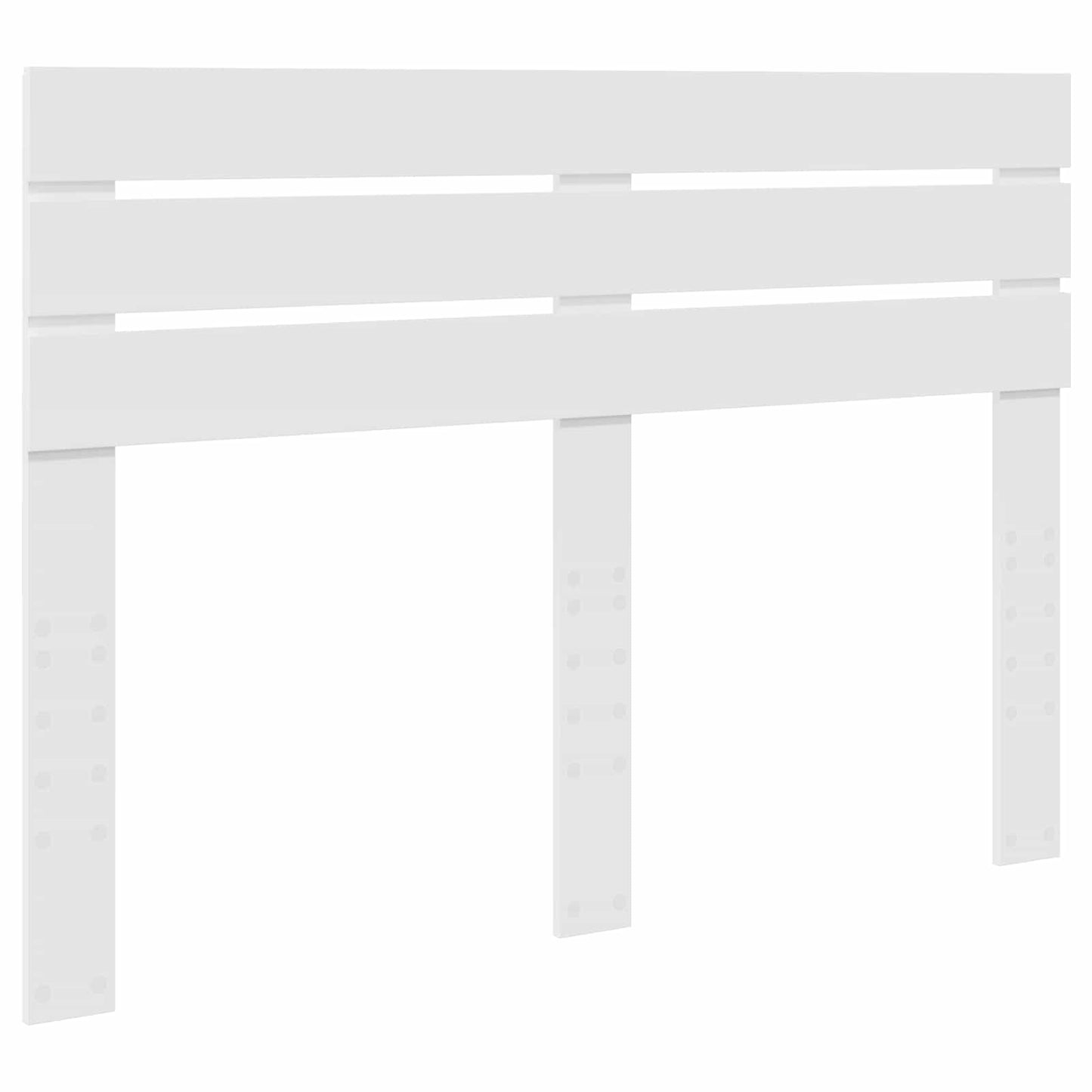 Testiera Bianco 160 cm Legno multistrato