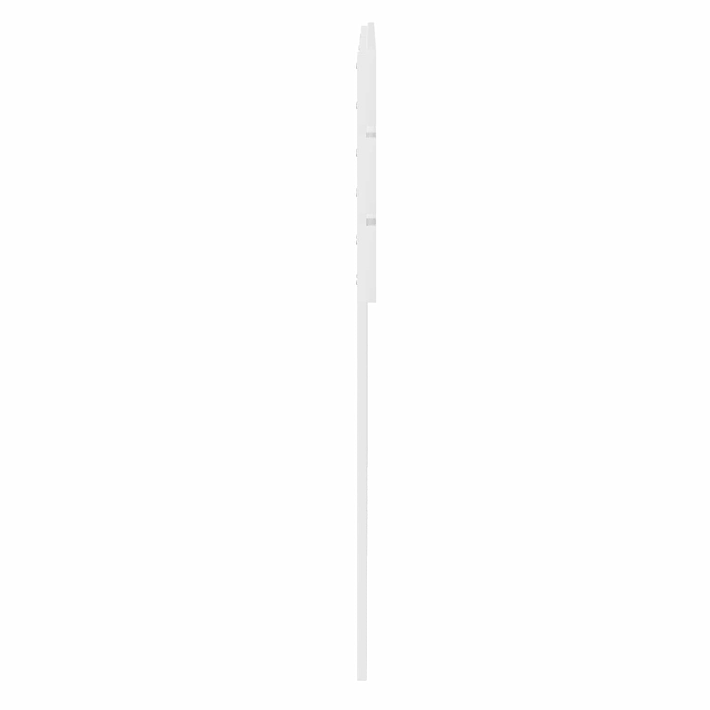 Testiera Bianco 160 cm Legno multistrato