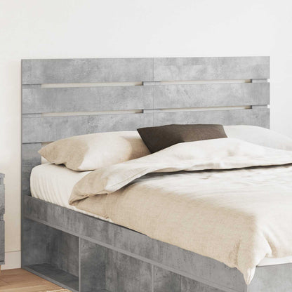 Testiera Grigio cemento 160 cm Legno multistrato
