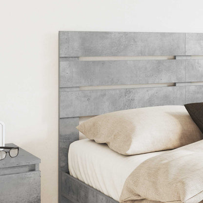 Testiera Grigio cemento 150 cm Legno multistrato