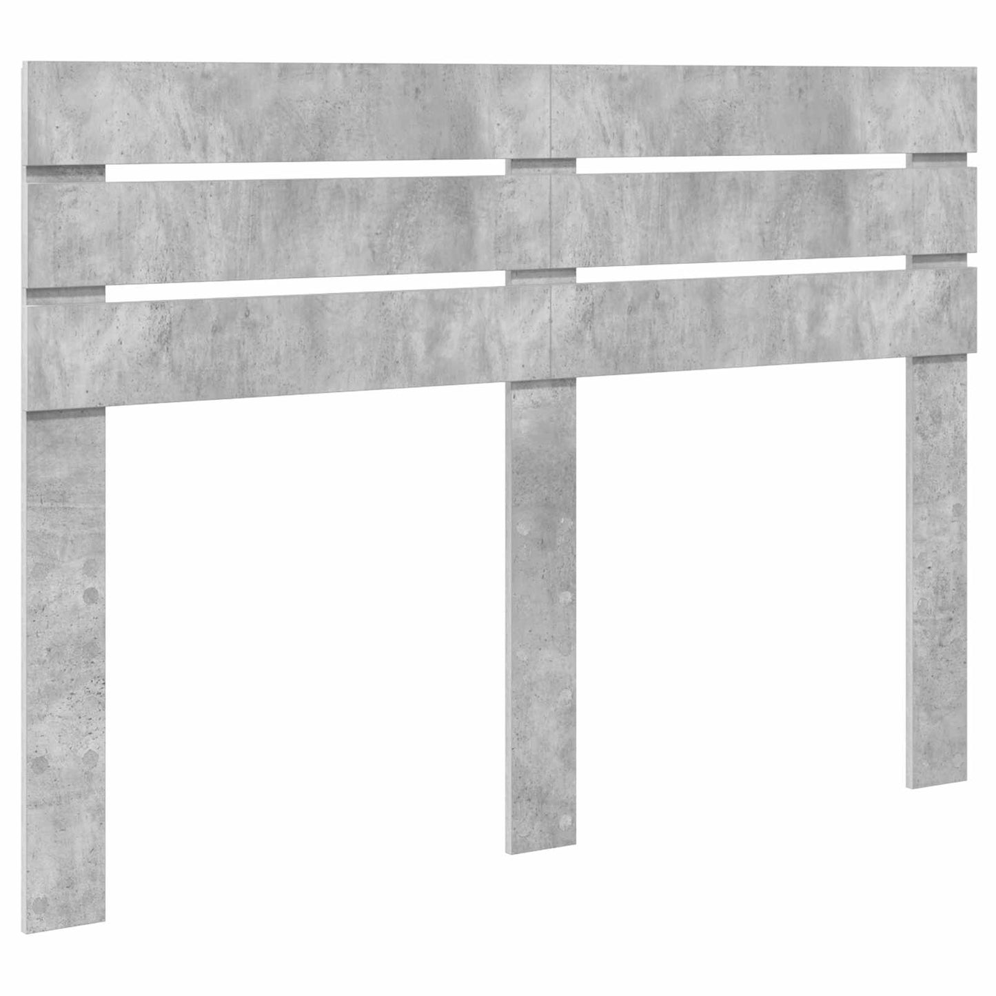 Testiera Grigio cemento 150 cm Legno multistrato
