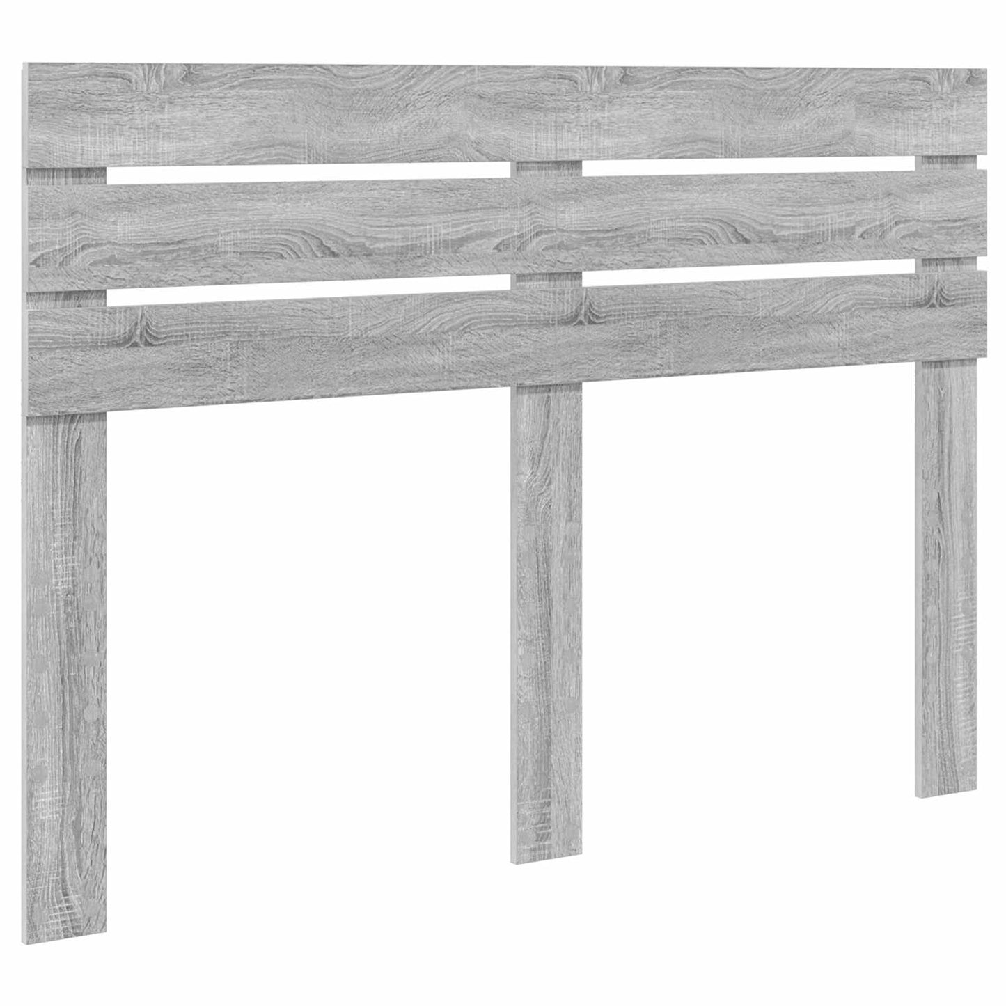 Testiera Grigio Sonoma 140 cm Legno multistrato