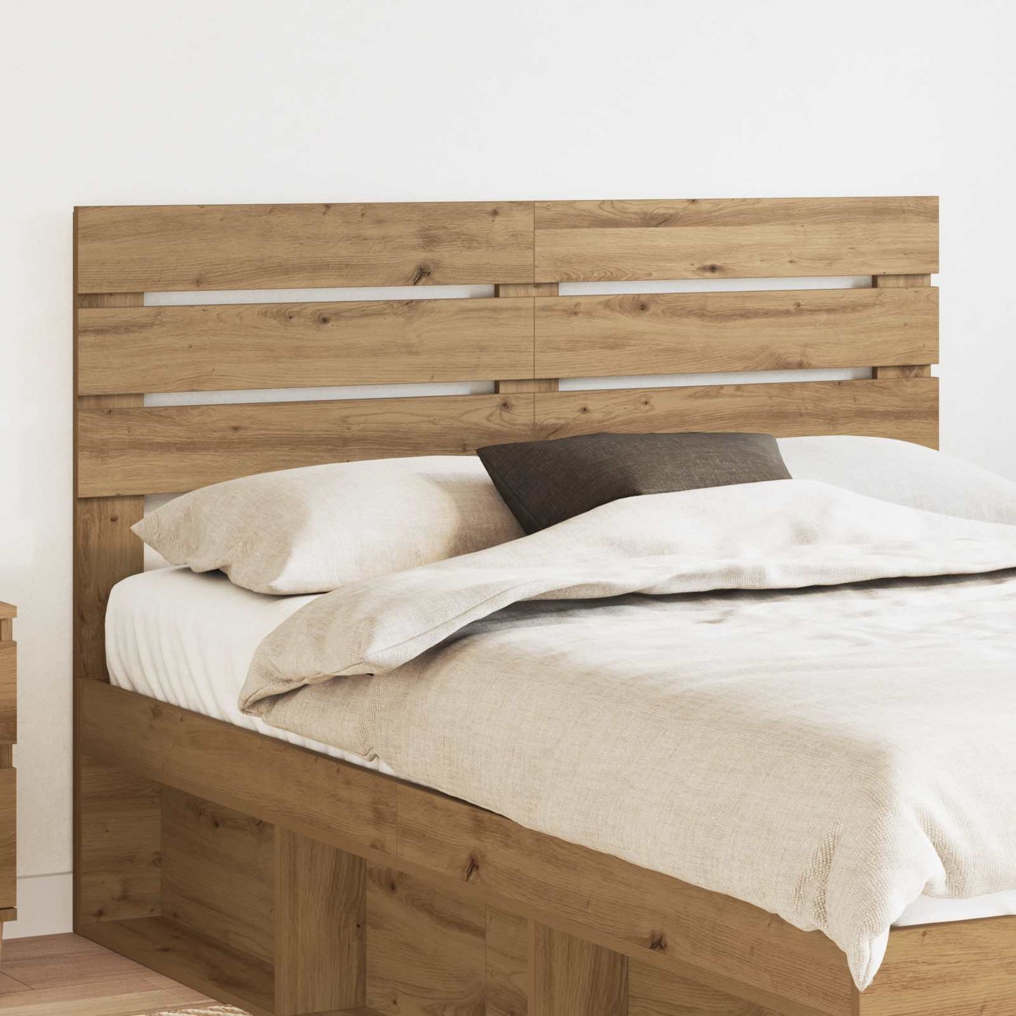 Testiera Rovere artigianale 140 cm Legno multistrato