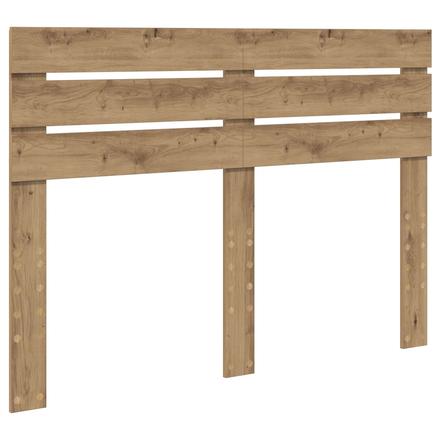 Testiera Rovere artigianale 140 cm Legno multistrato