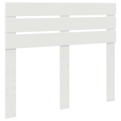 Testiera Bianco 120 cm Legno multistrato