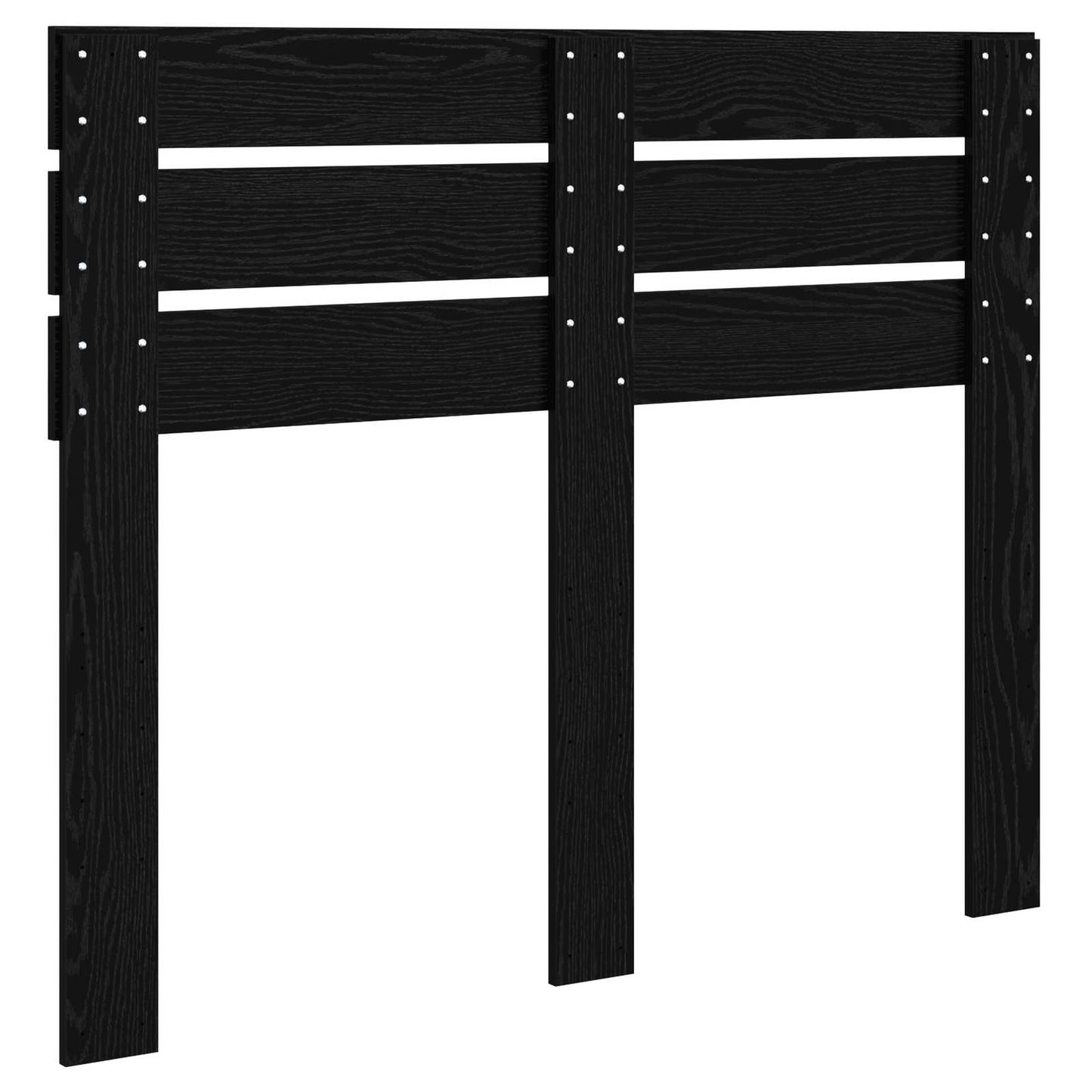 Testiera Rovere Nero 120 cm Legno multistrato