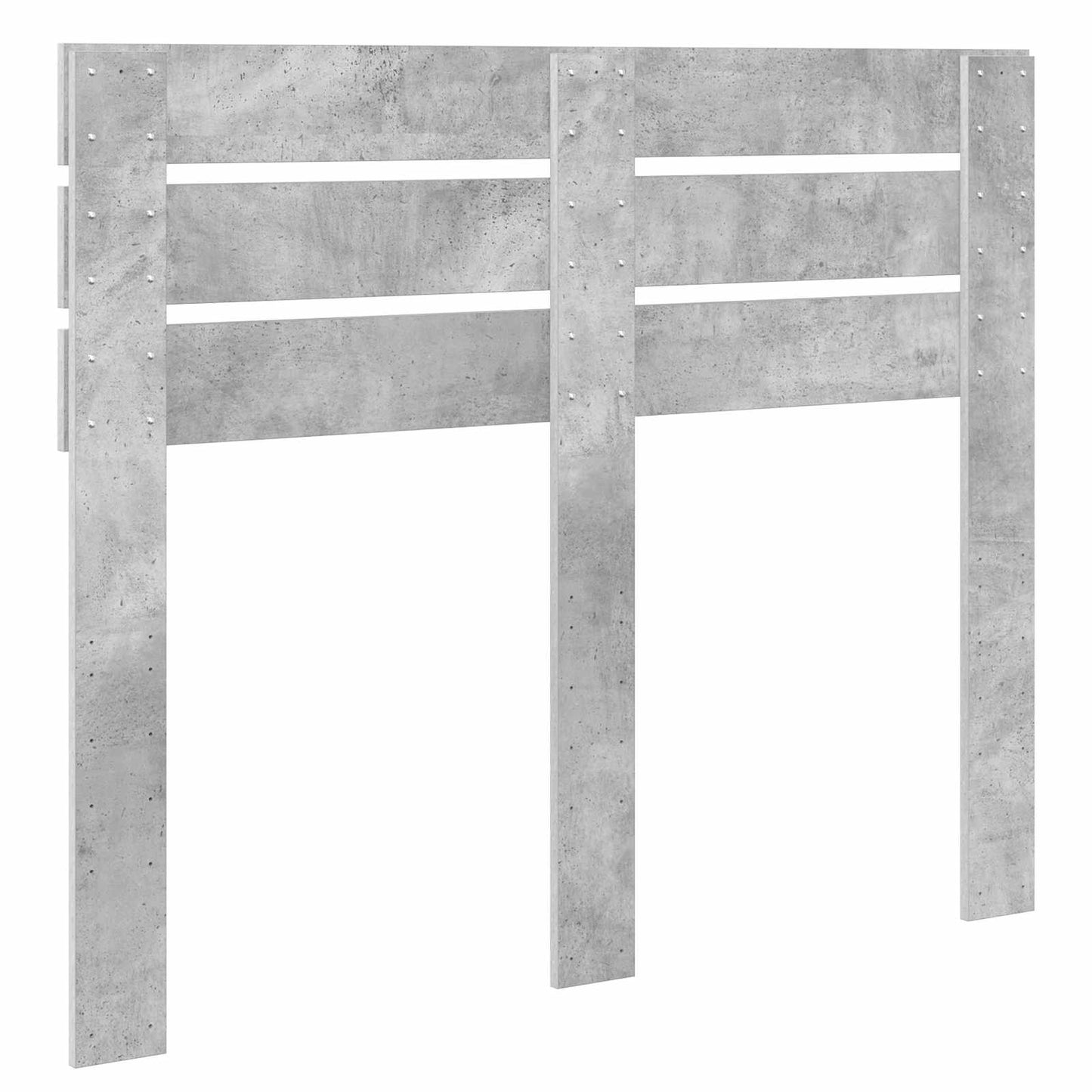 Testiera Grigio cemento 120 cm Legno multistrato