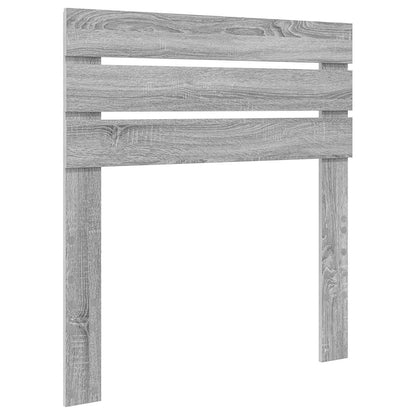 Testiera Grigio Sonoma 100 cm Legno multistrato