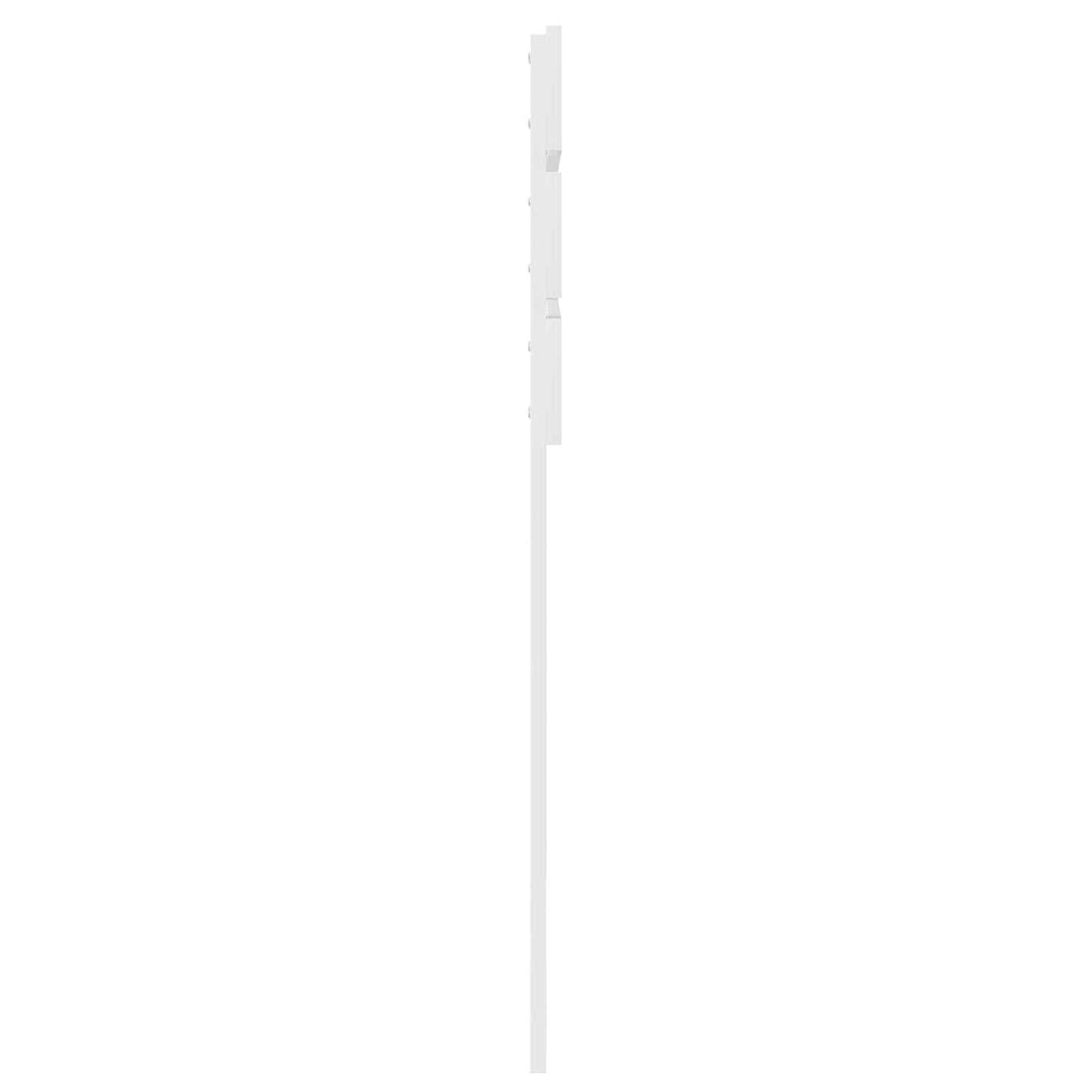 Testiera Bianco 90 cm Legno multistrato
