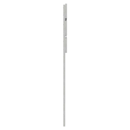 Testiera Grigio cemento 90 cm Legno multistrato