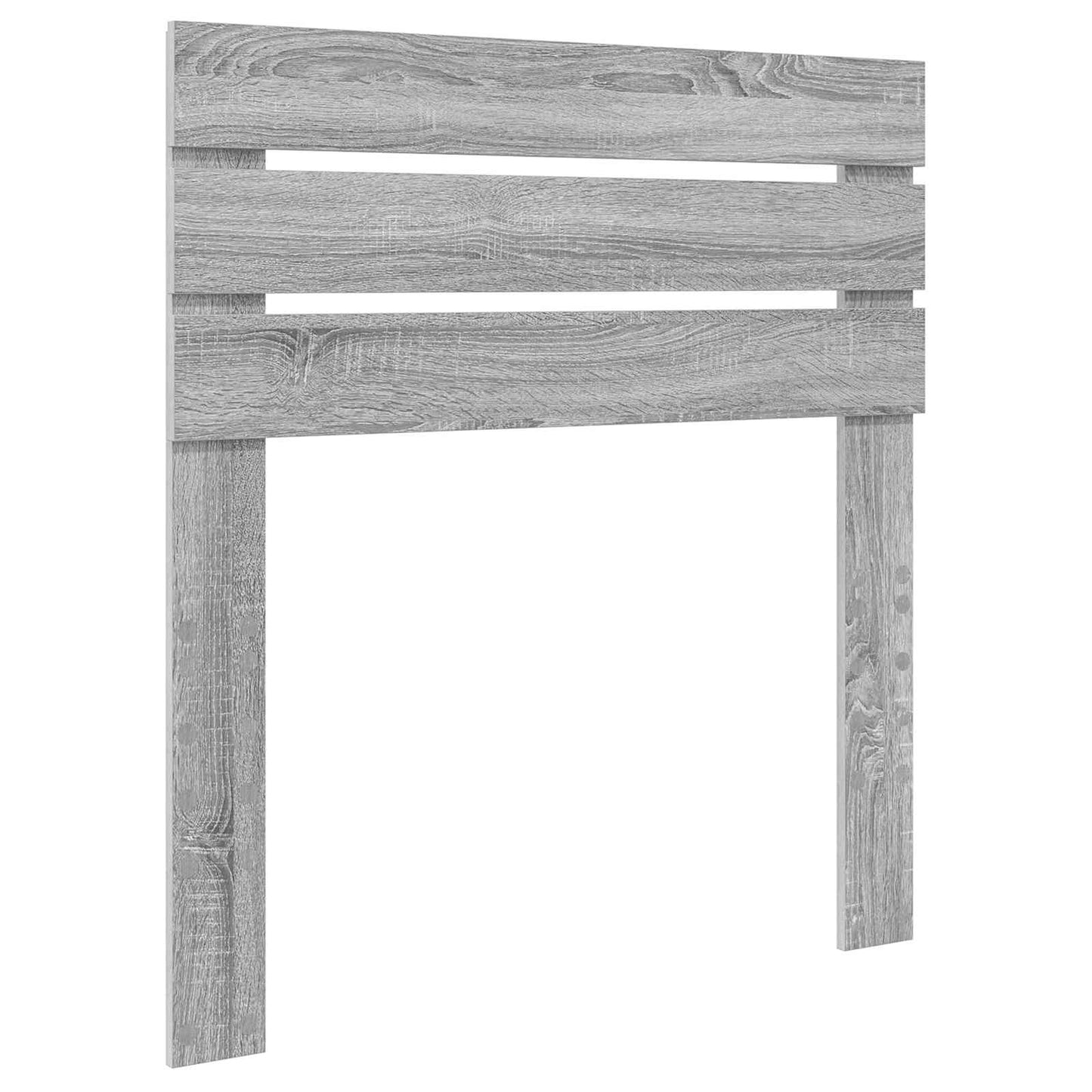 Testiera Grigio Sonoma 80 cm Legno multistrato
