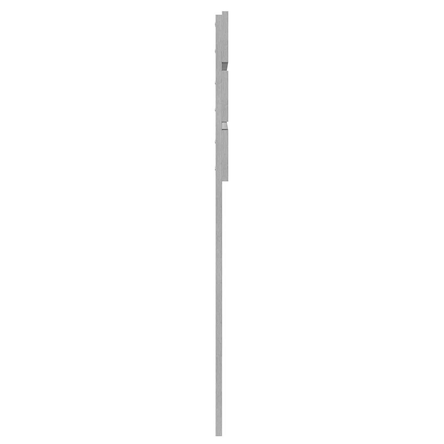 Testiera Grigio Sonoma 80 cm Legno multistrato