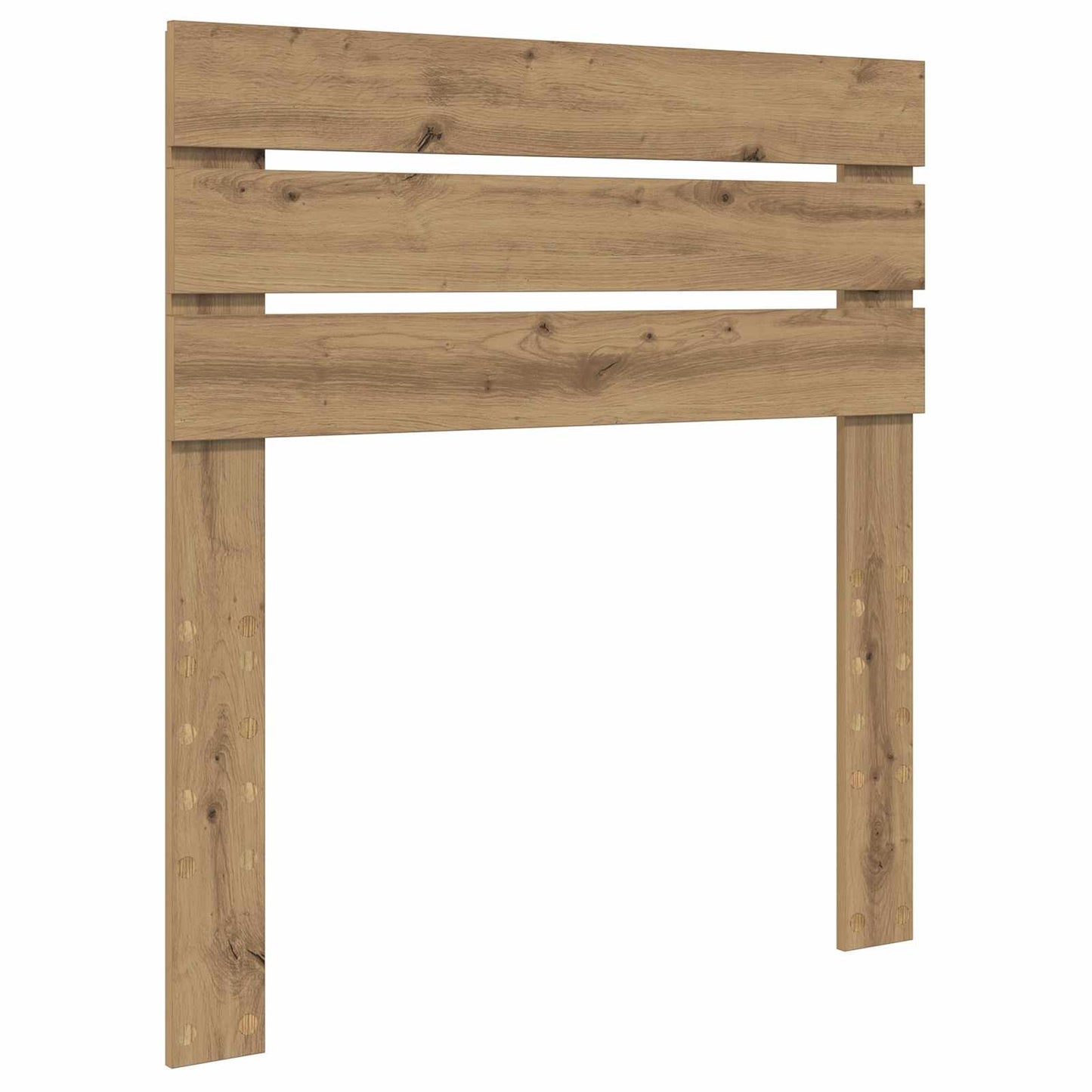 Testiera Rovere artigianale 80 cm Legno multistrato