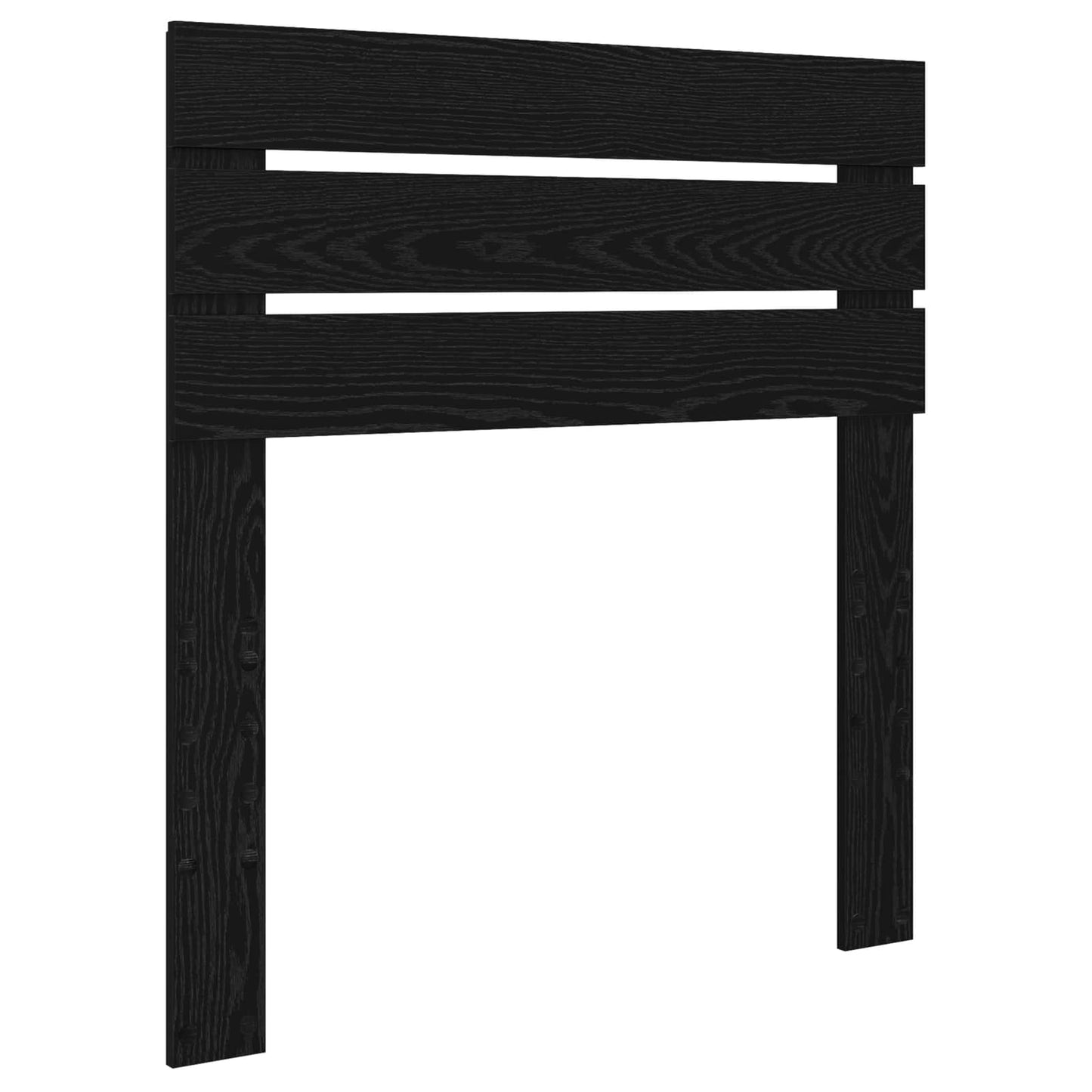Testiera Rovere Nero 75 cm Legno multistrato