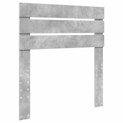 Testiera Grigio cemento 75 cm Legno multistrato