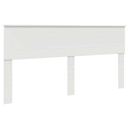 Testiera Bianco 200 cm Legno multistrato