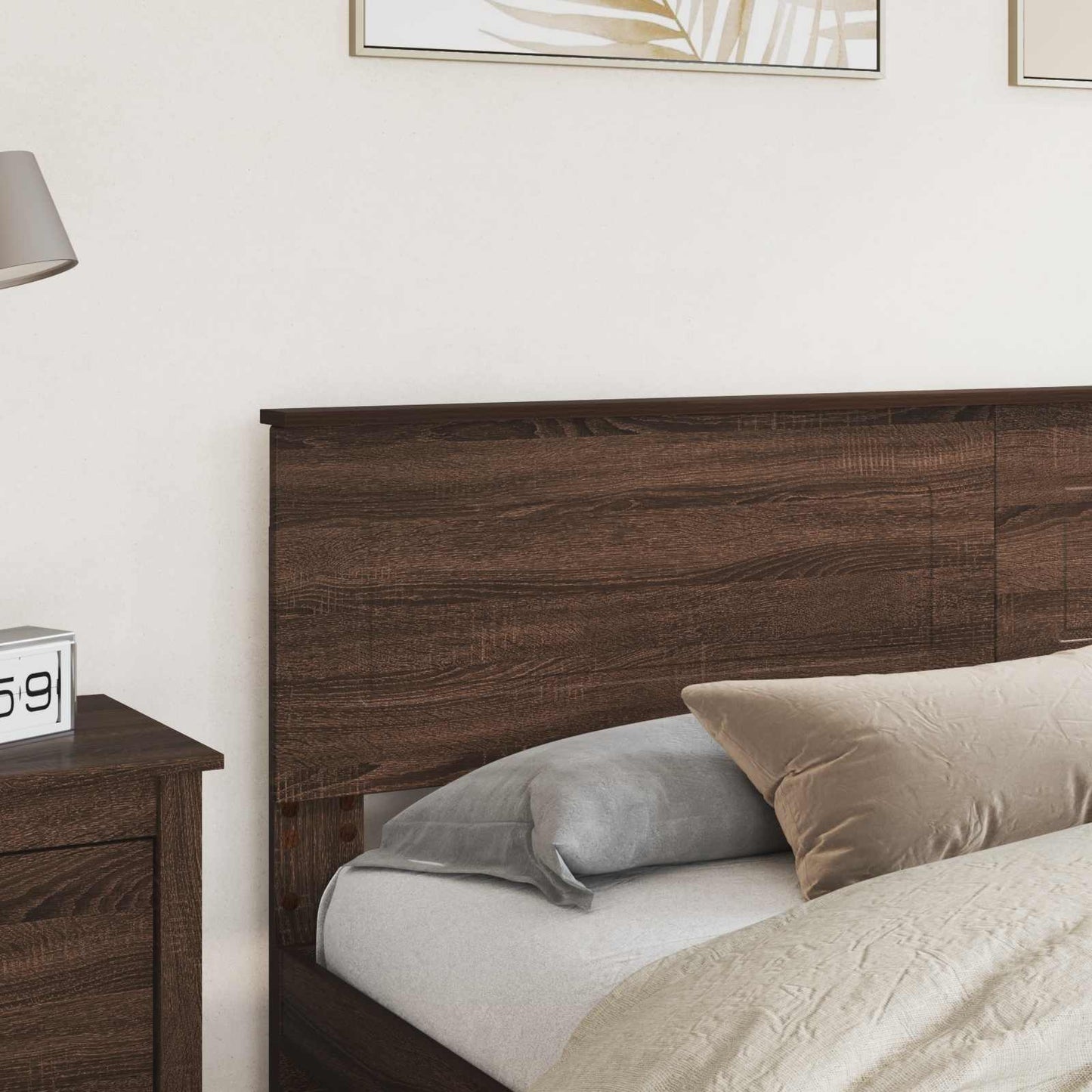 Testiera Rovere Marrone 200 cm Legno multistrato