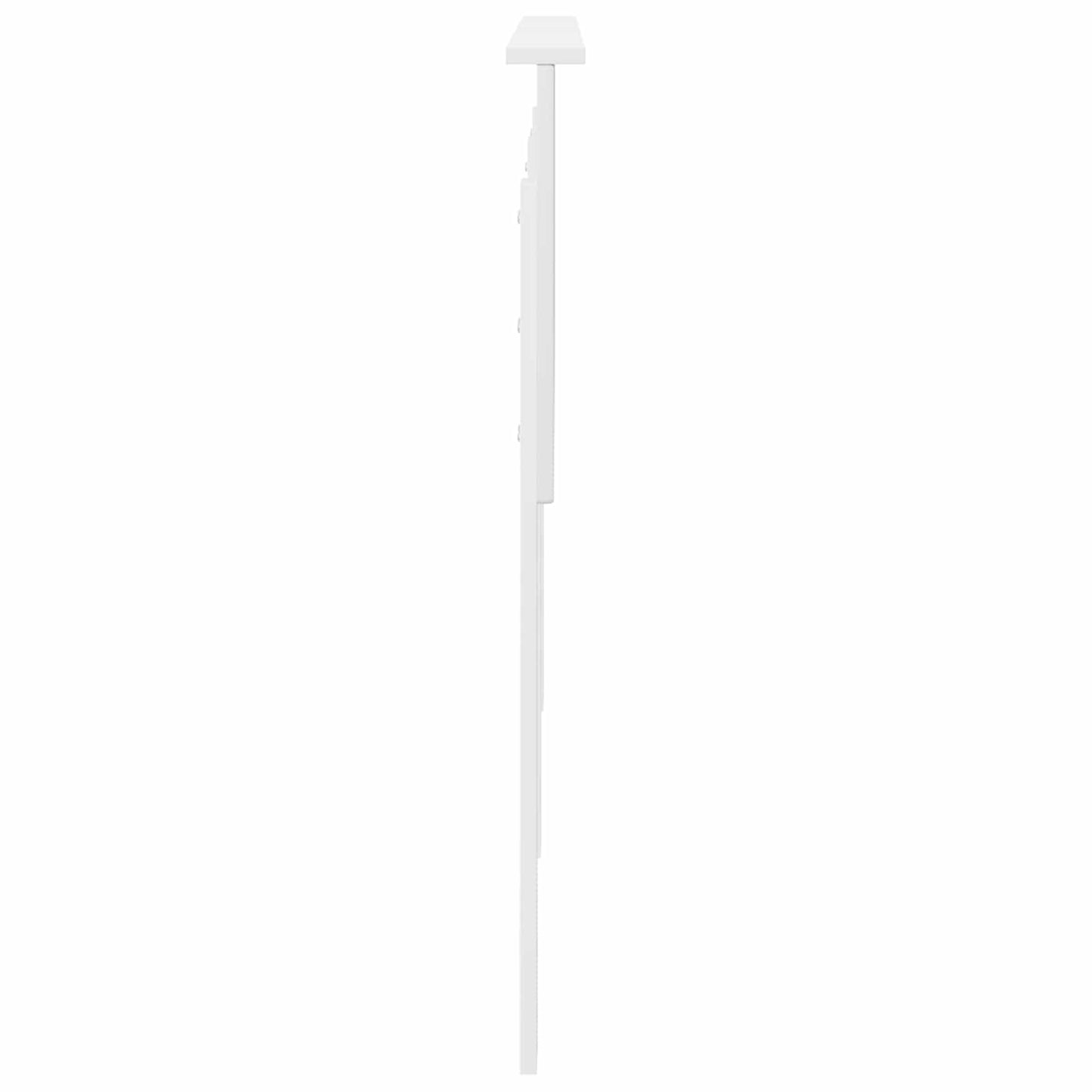 Testiera Bianco 180 cm Legno multistrato