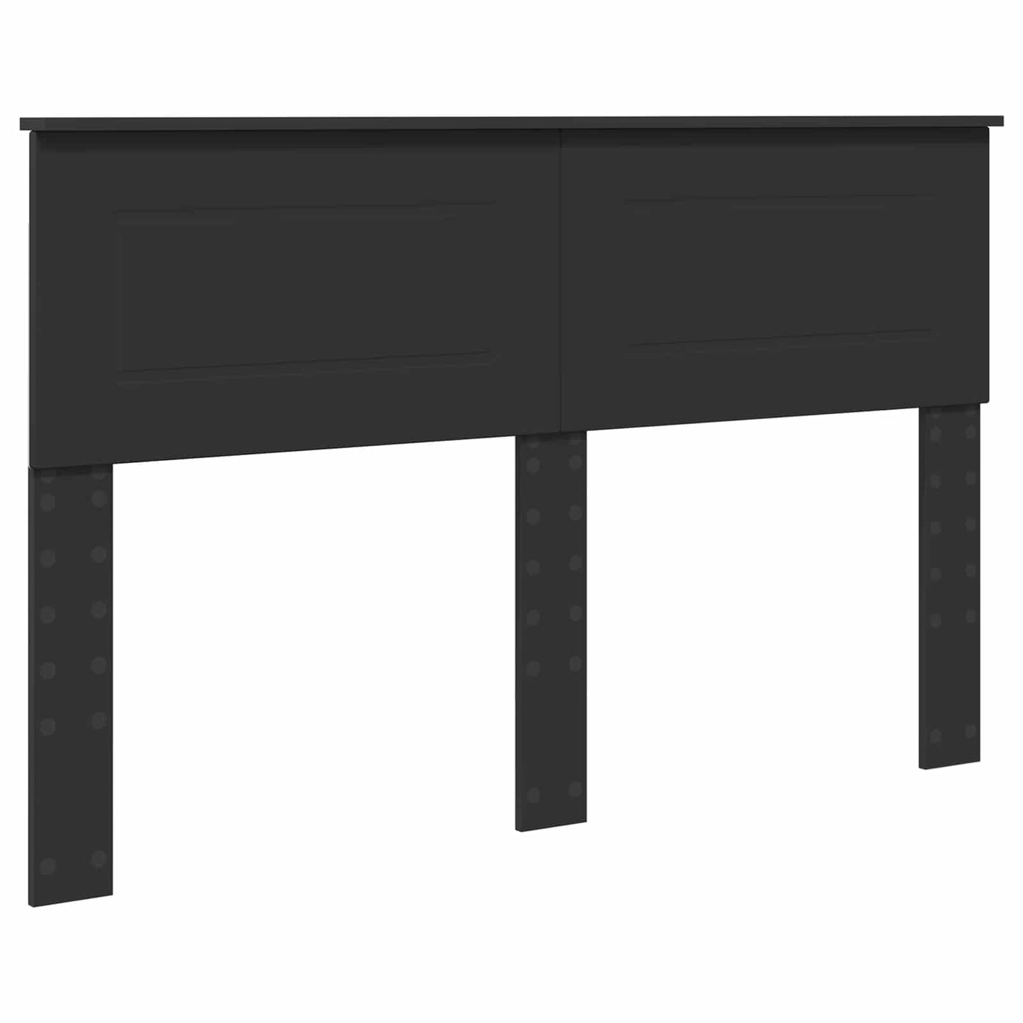 Testiera Rovere Nero 160 cm Legno multistrato