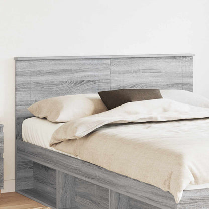 Testiera Grigio Sonoma 160 cm Legno multistrato