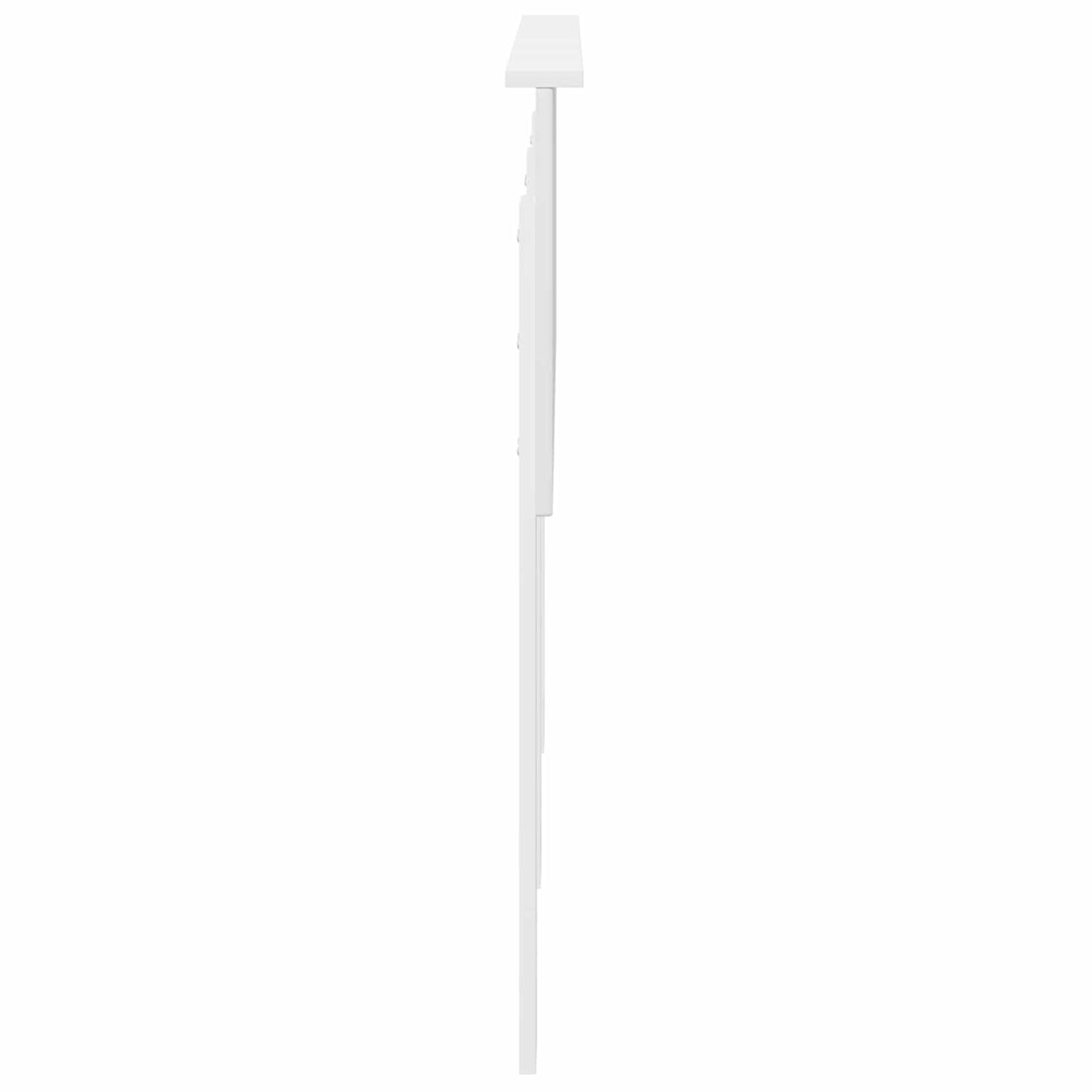 Testiera Bianco 150 cm Legno multistrato