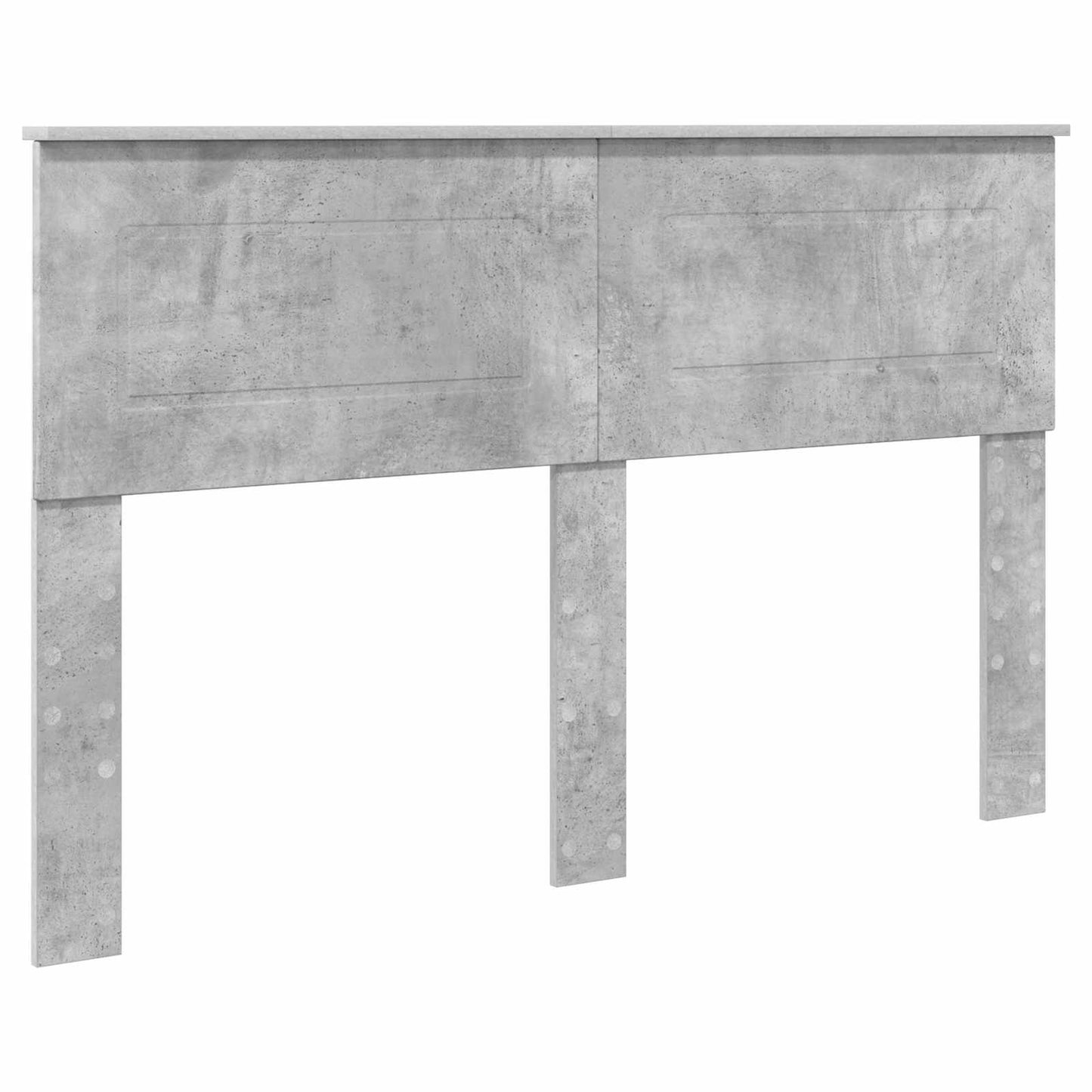 Testiera Grigio cemento 150 cm Legno multistrato