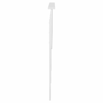 Testiera Bianco Lucido 140 cm Legno multistrato