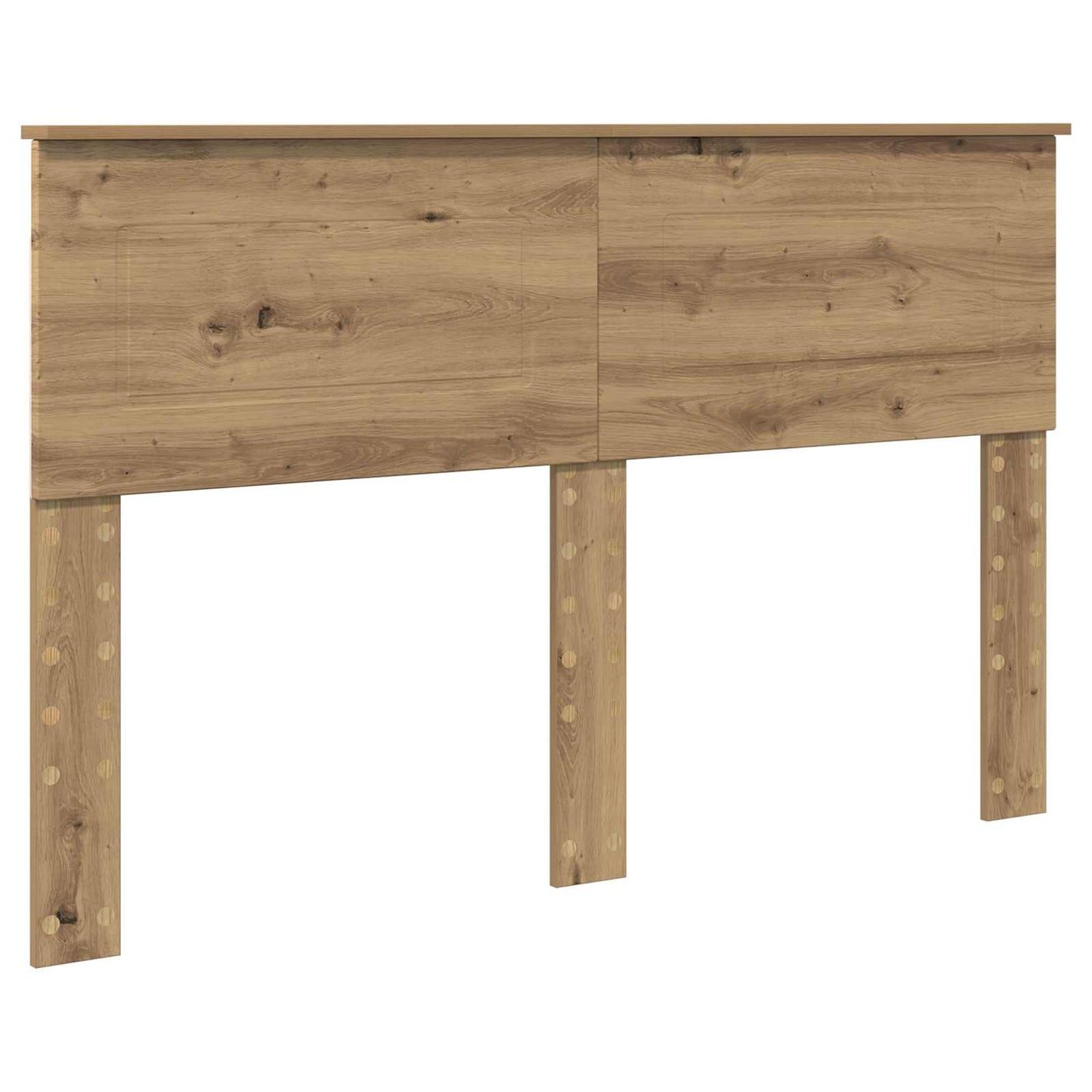 Testiera Rovere artigianale 140 cm Legno multistrato