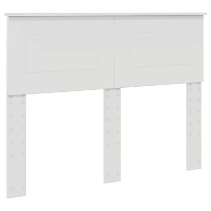 Testiera Bianco 135 cm Legno multistrato