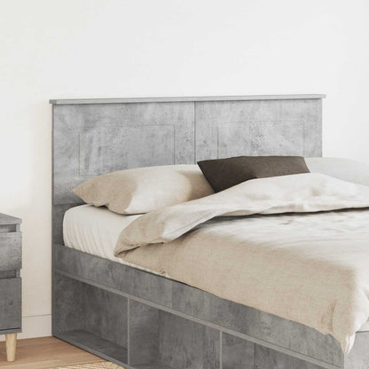 Testiera Grigio cemento 135 cm Legno multistrato