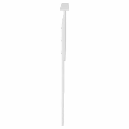 Testiera Bianco Lucido 135 cm Legno multistrato