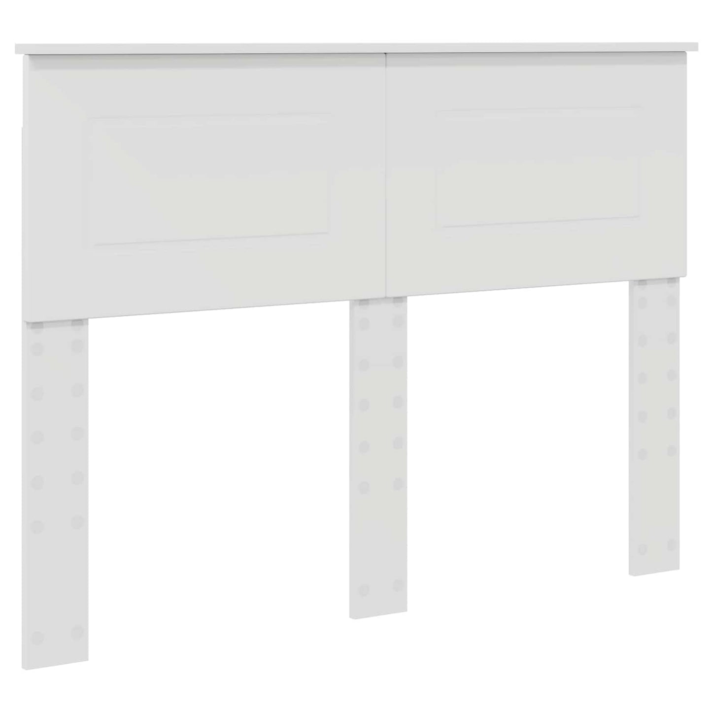 Testiera Bianco 120 cm Legno multistrato