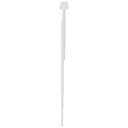 Testiera Bianco 120 cm Legno multistrato