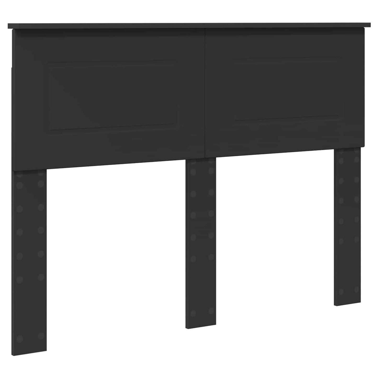 Testiera Rovere Nero 120 cm Legno multistrato