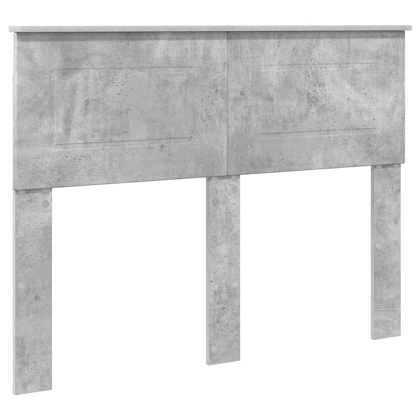 Testiera Grigio cemento 120 cm Legno multistrato