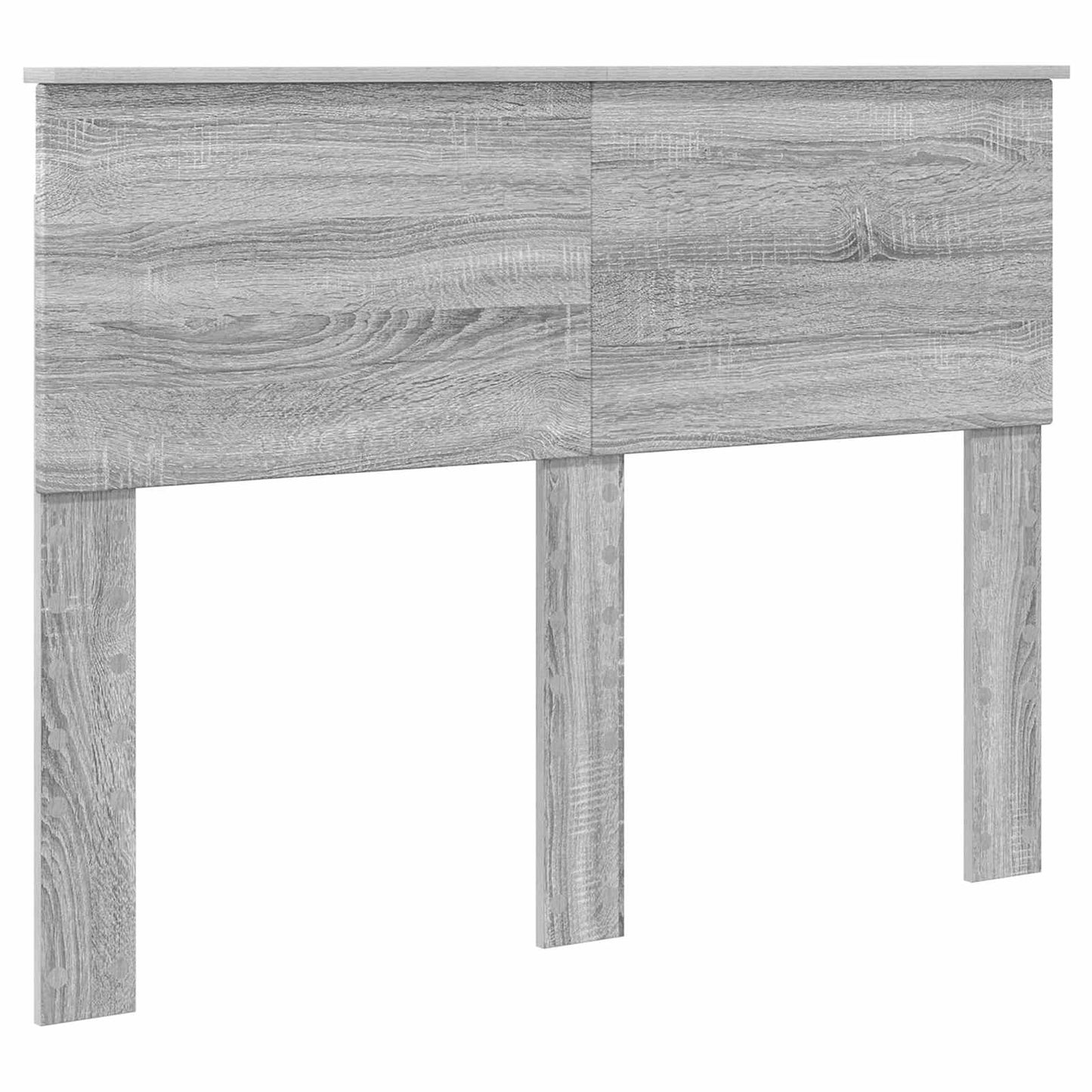 Testiera Grigio Sonoma 120 cm Legno multistrato