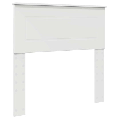 Testiera Bianco 80 cm Legno multistrato
